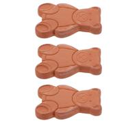 Bear Shaped Sugar Softener Plate, Terracotta Moist Absorber for Bread | Reusable Pottery Disc for Sealed Containers, Pantry Storage, Baking Prep, Keeps Treats and Marshmallows Ready