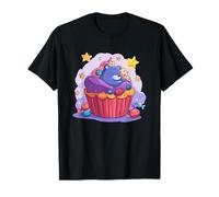 Bear Sleeping in Cupcake Candy Stars Dream T-Shirt