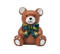 Bear Statue with Cake Candlestick Holders Cartoon Cakes Toppers Decors for Party Celebrations Cartoon