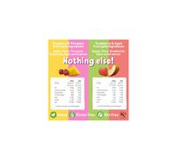 BEAR Strawberry Apple and Pineapple Raspberry FRUIT SPLITS Variety Pack Delicious Real Fruit Healthy 20 packs