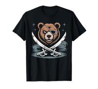 Bear Stuff Bears Jersey Mens Womens Pirate Bear Lovers T-Shirt