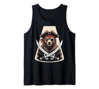 Bear Stuff Bears Jersey Mens Womens Pirate Bear Lovers Tank Top