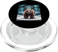 Bear Stuff Bears Jersey Selfie Alien UFOs Weird Bear Lovers PopSockets PopGrip for MagSafe