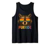 Bear Sunglasses Gay Pride Rainbow LGBTQ Men Women Kids Tank Top