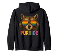 Bear Sunglasses Gay Pride Rainbow LGBTQ Men Women Kids Zip Hoodie