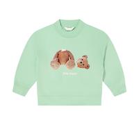 Bear Sweatshirt - male - Palm Angels - Kids Sweatshirts - Green - 8 Y - Kids 8 Y