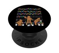 Bear Team Coloring Sheet Music - Pawprint Melody PopSockets Adhesive PopGrip