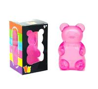Bear Toy, Malt Sugar Stress Bear Squishy Ball, Squeeze Toy Fidget Squishy Toys for Anxiety Relief Adult Students, Creative Party Birthday Easter Gift (B)