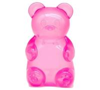 Bear Toy,Stress Bear Squishy Ball,Malt Sugar Textured Bear Squeeze Toy Fidget Squishy Toys for Anxiety Relief for Students and Adults Creative Party Filler Gift (Pink)