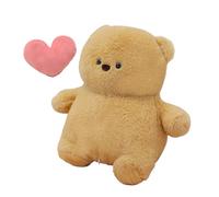 Bear Toy Stuffed Animal - 35cm Plush Bear with Voice | Talking Soft Doll Heart Sound Gift PP Cotton Material Battery Powered Cuddly Figure - Romantic Present Birthday | Kids Women