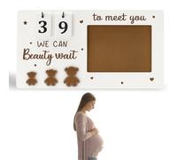 Bear Ultrasound Scan Photo Frame, Pregnancy Announcement Gift, Living room Decoration, Keepsake for Expecting Mothers and Families