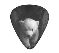 Bear Unique Guitar Picks With Clear Prints And Multiple Thicknesses
