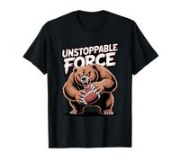 Bear Unstoppable Force American Football Day T-Shirt