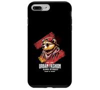 Bear Urban Fashion Illustration Case for iPhone 7 Plus/8 Plus