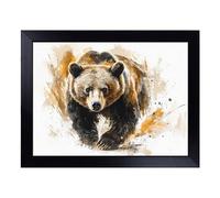 Bear Vol.4 | Lap Tray with Padded Cushion, Portable Surface with Bean Bag Base, Perfect Surface for Working, Crafting, TV Eating and Laptop Use