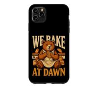 Bear We Bake At Dawn Early Morning Bakers Case for iPhone 11 Pro Max