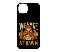 Bear We Bake At Dawn Early Morning Bakers Case for iPhone 14 Plus