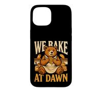 Bear We Bake At Dawn Early Morning Bakers Case for iPhone 15