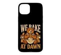 Bear We Bake At Dawn Early Morning Bakers Case for iPhone 15 Plus