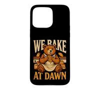 Bear We Bake At Dawn Early Morning Bakers Case for iPhone 15 Pro Max