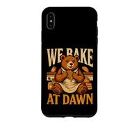 Bear We Bake At Dawn Early Morning Bakers Case for iPhone XS Max