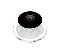 Bear Wearing Sunglasses Wildlife Forest Bear Animal Lover PopSockets PopGrip for MagSafe