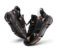 Bear with Monarch Butterfly Wings Men's Running Shoes 11men（EUR45）