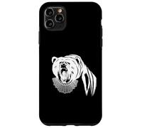Bear with Ruth Bader Ginsburg Collar I Dissent RGB Case for iPhone 11 Pro Max