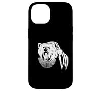 Bear with Ruth Bader Ginsburg Collar I Dissent RGB Case for iPhone 14
