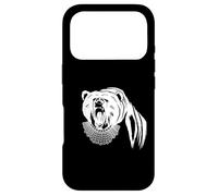 Bear with Ruth Bader Ginsburg Collar I Dissent RGB Case for iPhone 17 Pro