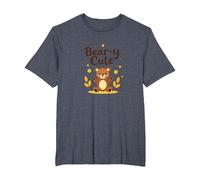 Bear-y Cute Adorable Teddy Stars Kids Autumn Gift T-Shirt, Men's Big and Tall, Heather Blue, 5X Tall
