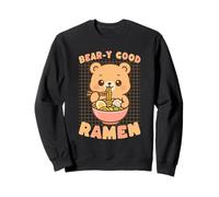 Bear-y Good Ramen Noodle Lover Kawaii Bear Eating Sweatshirt