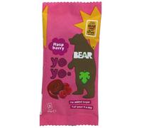 Bear Yoyo 100 Percent Fruit Rolls Raspberry 20 g (Pack of 18)