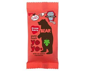 BEAR Yoyos Strawberry 2 Rolls 20g