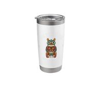 Bear Zodiac Symbol Design for a Native American Stainless Steel Insulated Tumbler