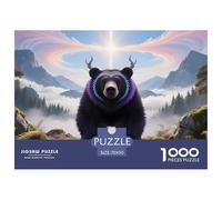 Bear1000Pieces JigsawPuzzleswildlife ForAdults Colourful Brainteasing Age12+byth HomeDecoration Fun, Challenging 70x50cm/1000pcs
