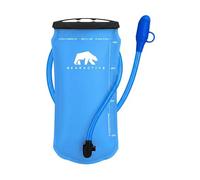Bearactive Hydration Bladder, Water Bladder 1L for Running Backpack with BPA-Free TPU, Hydration Pack, Leak-Proof Water Pouch, No Plastic Smell - Hiking, Running, Cycling & Camping (Blue, 1 Litre)