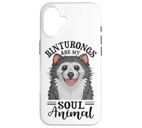 Bearcat Animal Design for a Binturong Lover Case for iPhone 16