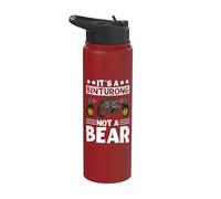 Bearcat Spirit Animal Art Stainless Steel Insulated Water Bottle