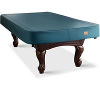 BEARCOVER Heavy Duty Leatherette Billiard Pool Table Cover, Waterproof & Tearproof Cover for Pool Table 7/8/9FT (10 Colors Available) (7 Feet/Malachite Green)