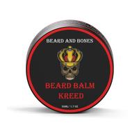 Beard and Bones - 50ml Nut-Free Beard Balm for Men | Shea Butter, Jojoba Oil & Grapeseed Oil | Moisturizing & Nourishing Balm for Coarse Beards | 6 Scent Choices (Kreed)