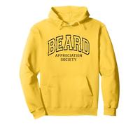 Beard Appreciation Society - Funny Beard Lover Varsity Style Pullover Hoodie
