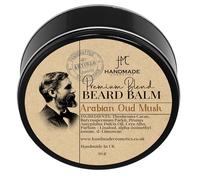 Beard Balm Sandalwood | Oud Natural Beard Taming Styling, 50g (Arabian Oud Musk)