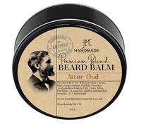 Beard Balm Sandalwood | Oud Natural Beard Taming Styling, 50g (Attar Oud)