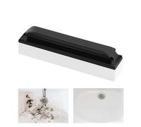 Beard Bar Cleaner - Sink Beard Sponge Ergonomic Cleaning Brush for Beard Hair | Beard Hair Sponge Catcher for Shaving & Trim Waste ABS Housing Men Gèschenkidee Black