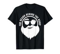 Beard Behind The Bump Men's Funny Beard Bump Pregnant T-Shirt