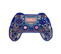 Beard Blanket Cute Gaming Rug Cartoon Game Console Game Controller Floor Mats Non Slip Extra Soft Absorbent Rugs Machine Washable Mat Room Carpet Shower Mat Indoor Door Rugs (A, One Size)