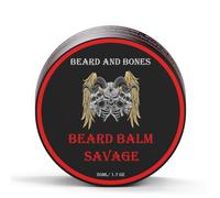 Beard & Bones 50ml Beard Balm for Men | Nut Free | Shea Butter (Savage)