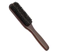 Beard Brush, 100% Real Wild Boar Bristle Walnut Wood with Ergonomic Walnut Wood Handle, for Grooming, Styling & Enhancing Beard Growth