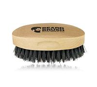 Beard Brush for Men. 100% natural. Beech Wood and Pure Boar Bristle. 100% Made in Italy.